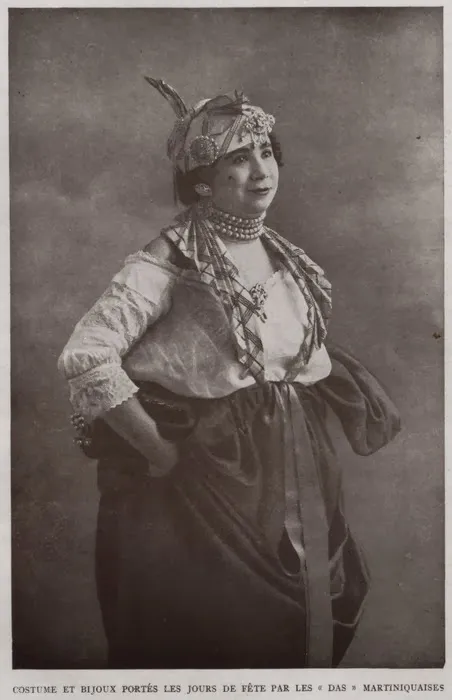 Portait d'une « das » martiniquaise