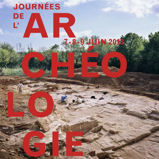 Affiche des journées de l'archéologie