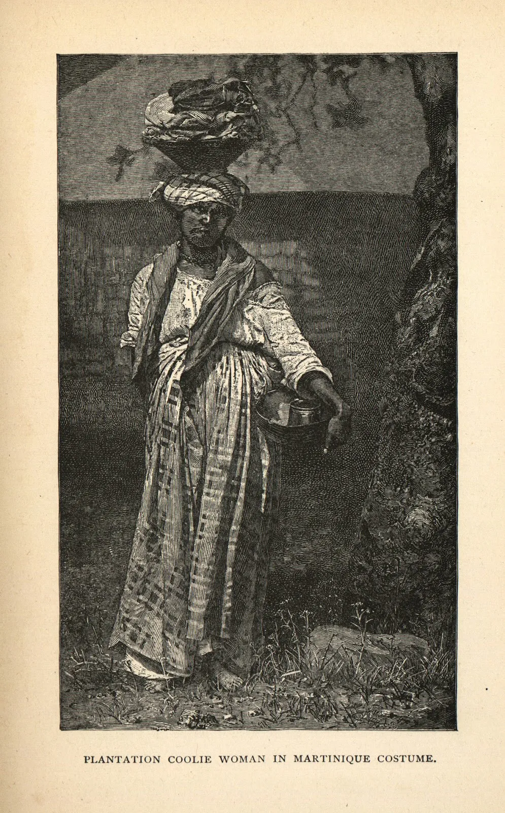 Portrait d'une « Coolie woman »