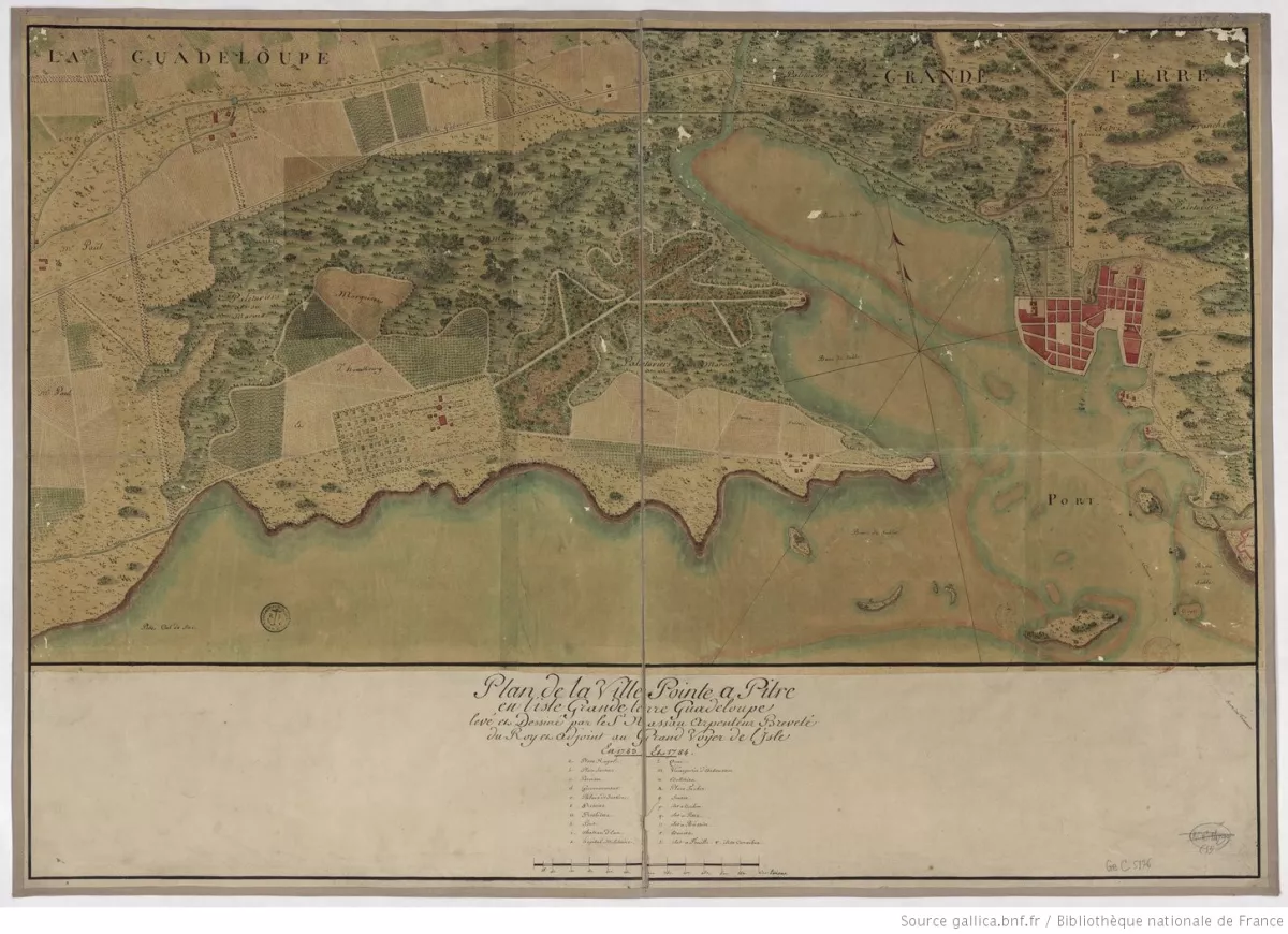 Plan de Pointe-à-Pitre