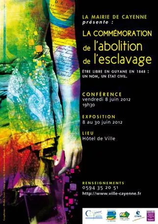 Affiche de La commémoration de l'abolition de l'esclavage