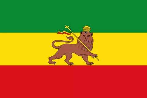 Drapeau de l'Ethiopie (1897–1974)