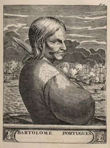  Portrait de Barthélémy le Portugais flibustier