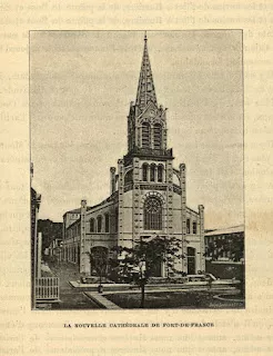 Représentation de la cathédrale de Fort de France