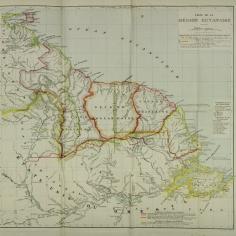 Carte de plateau des Guyanes